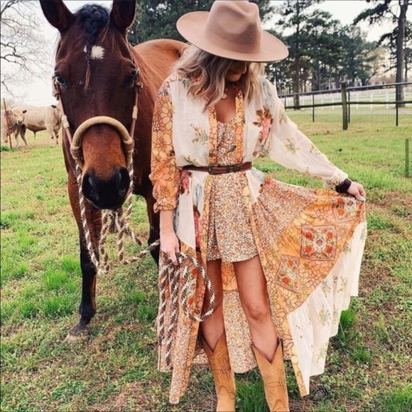 Free People Days Of Ditzies Maxi Dress. NWT. - Picture 13 of 14